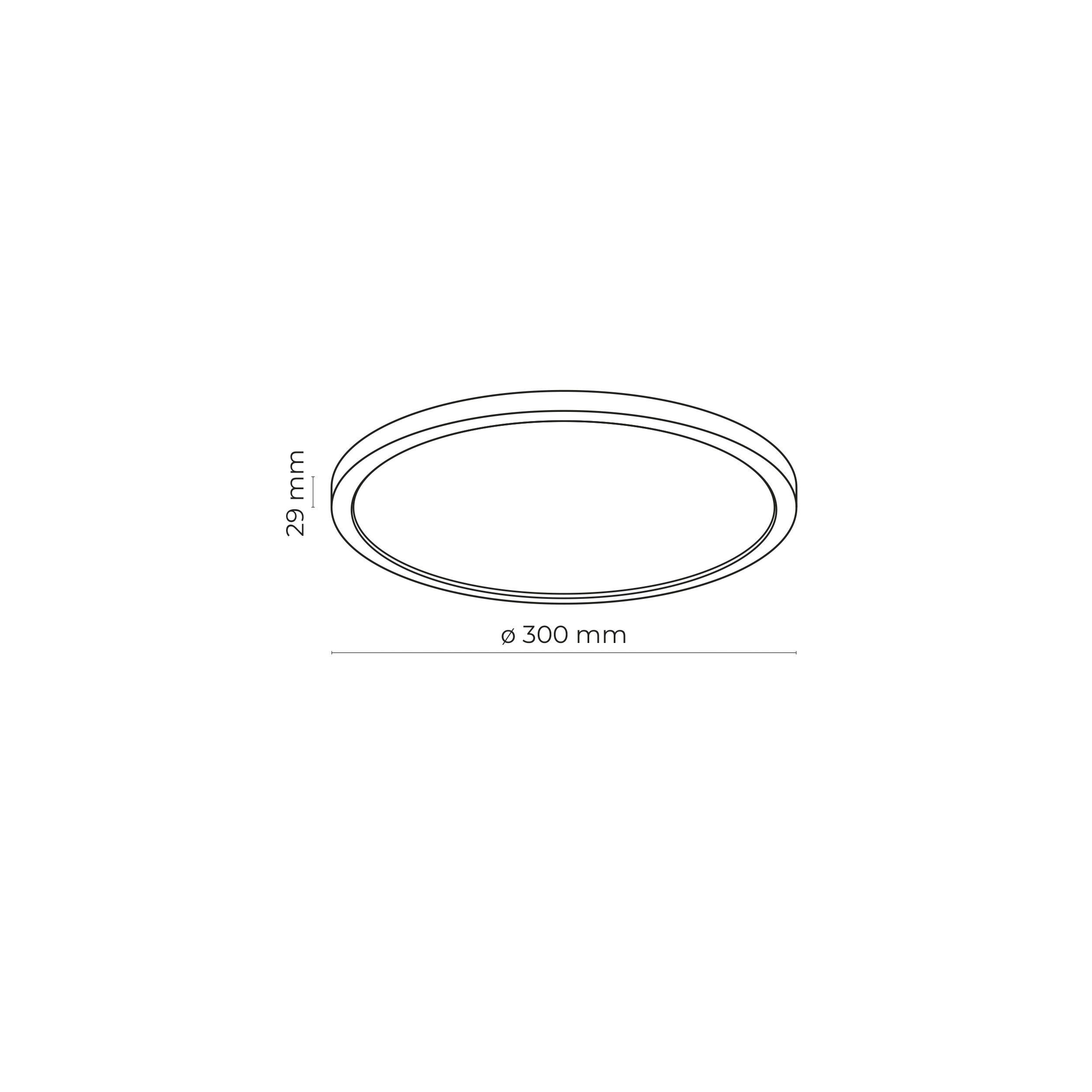 Led Aqua 300 Negru 24W