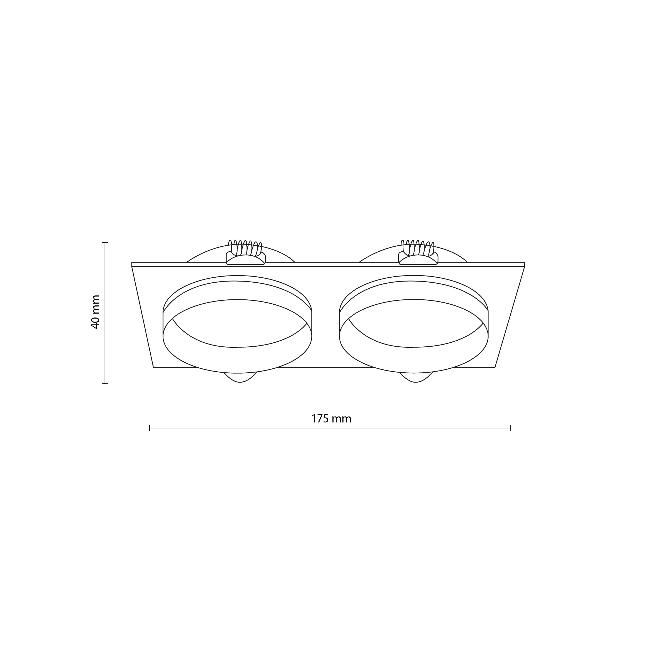 Eye 2Xgu10 Jet Negru