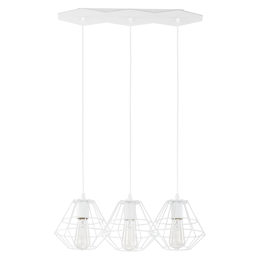 Lampă Suspendată Diamond Alb 3