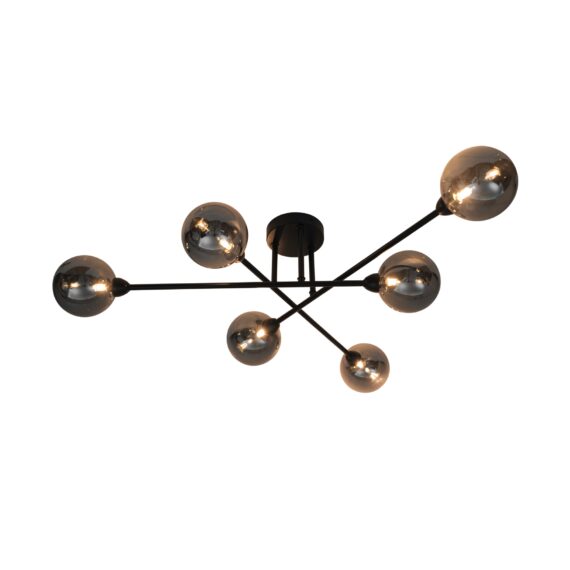 Plafoniera Basis Negru Cl22017A-6