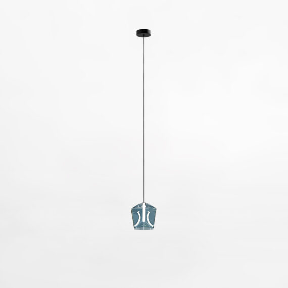 Lampa Suspendata Colore Albastru Md3350-1Bl/B