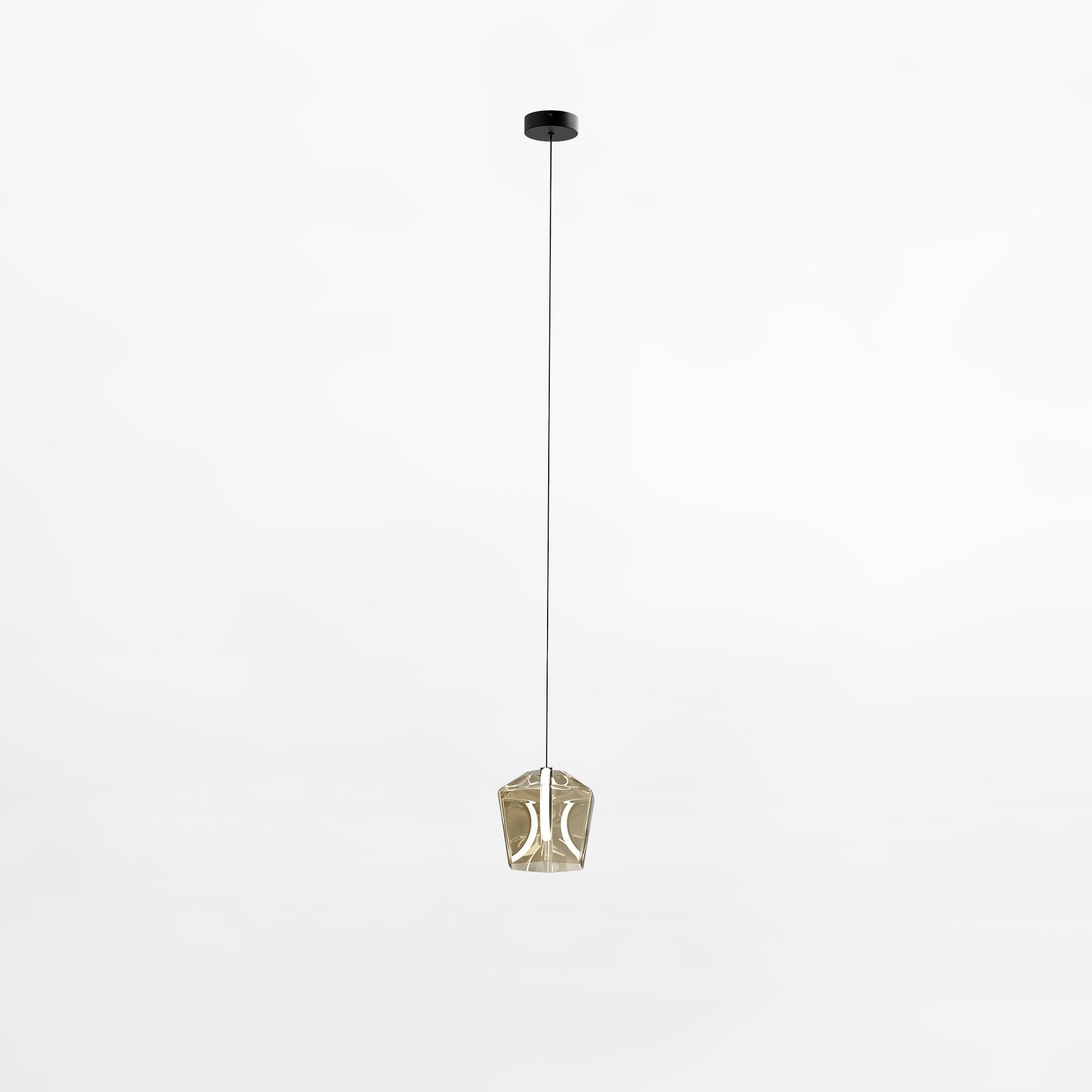Lampa Suspendata Colore Chihlimbar Md3350-1Bl/Co