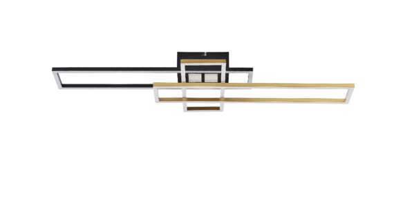 Plafoniera Lumenz Negru - Auriu Ms243
