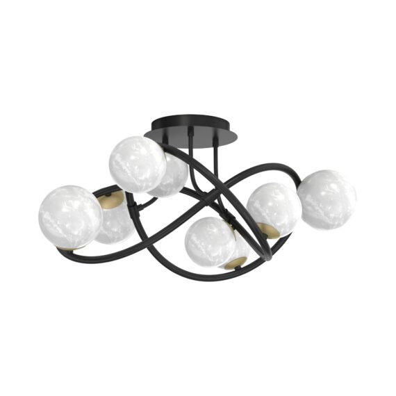 Plafoniera Nisyro Mx4922-8-Ebgn