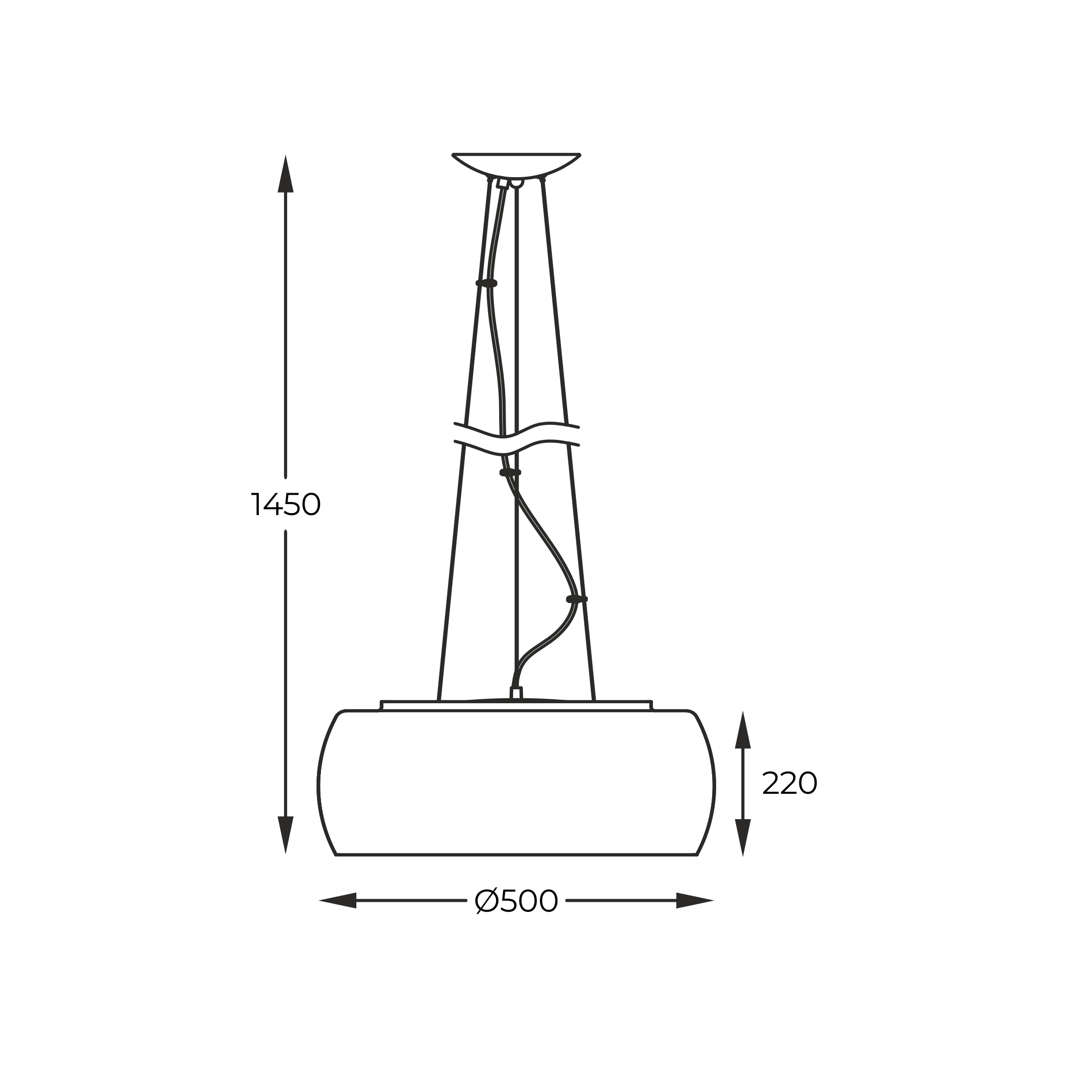 Lampa Suspendata Crystal P0076-06X-F4Fz