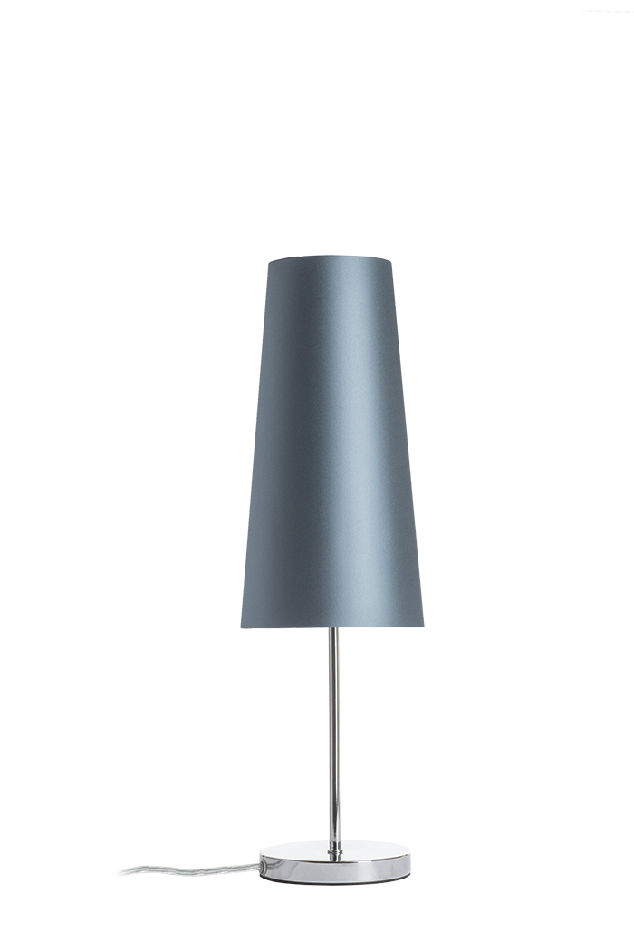 CONNY 15/30 abajur de masă poligot negru/alb PVC max. 23W
