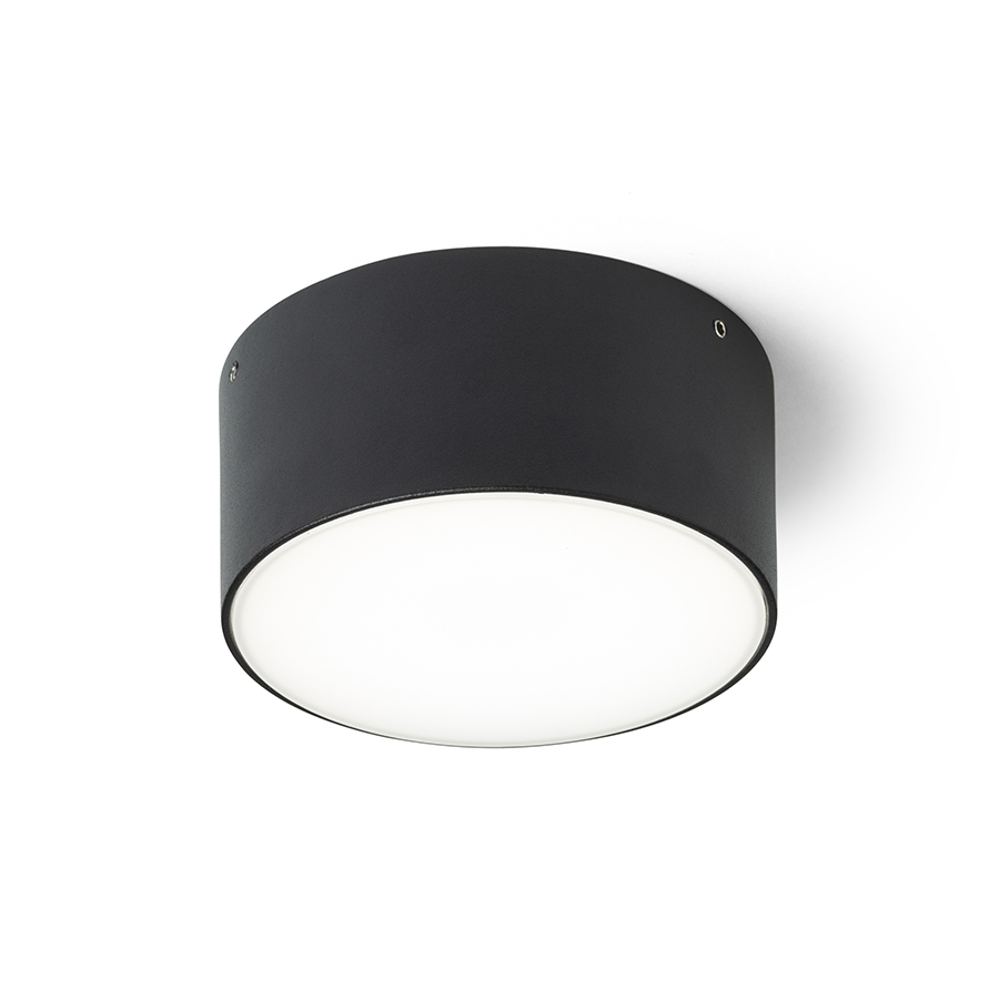 LARISA OUT 12 montat pe suprafață negru 230V LED 10W IP65 3000K 4000K 5700K