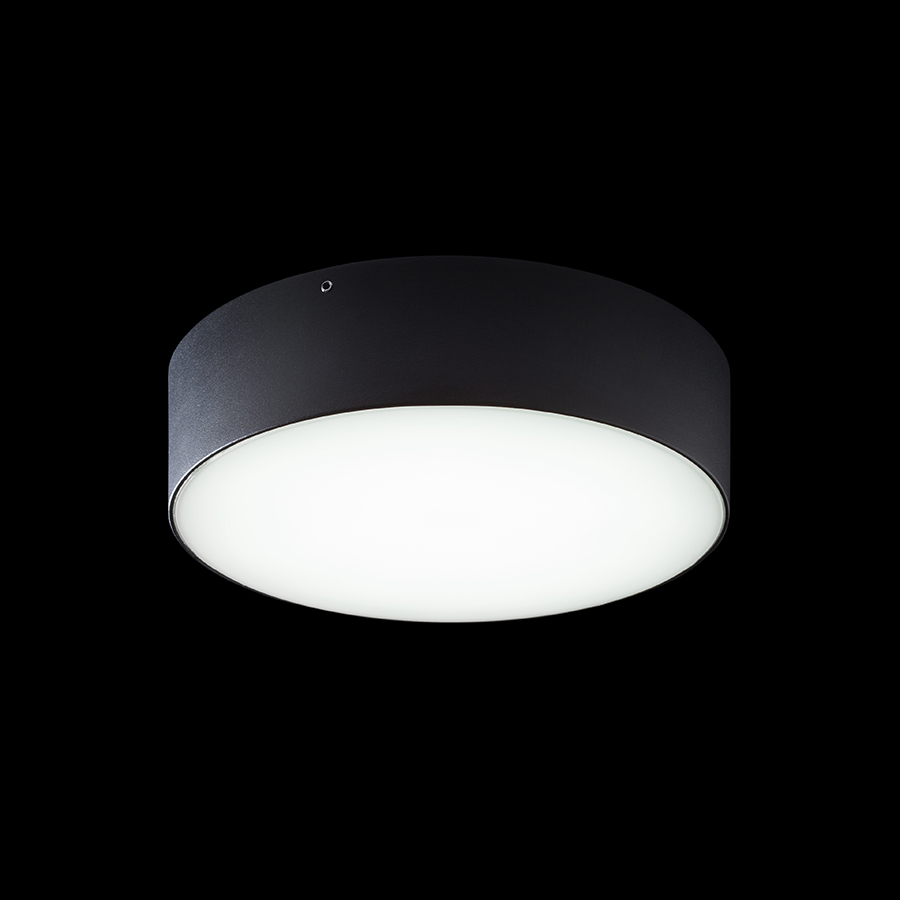 LARISA OUT 22 montat pe suprafață negru 230V LED 20W IP65 3000K 4000K 5700K