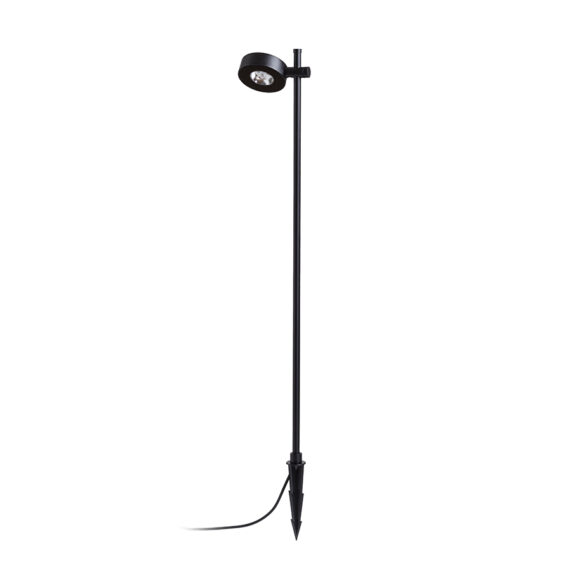KATONA de podea / cu vârf negru  230V LED 7W 70° IP54  3000K