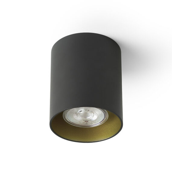 MANTOVA I de tavan negru/pearl aur  230V LED GU10 7W