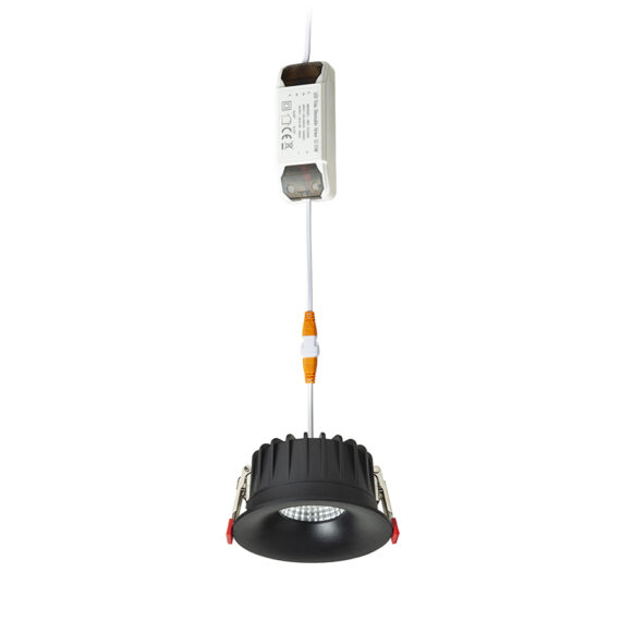 FLEUR IP54 DIMM incastrat negru 230V LED 15W 60° IP54 3000K