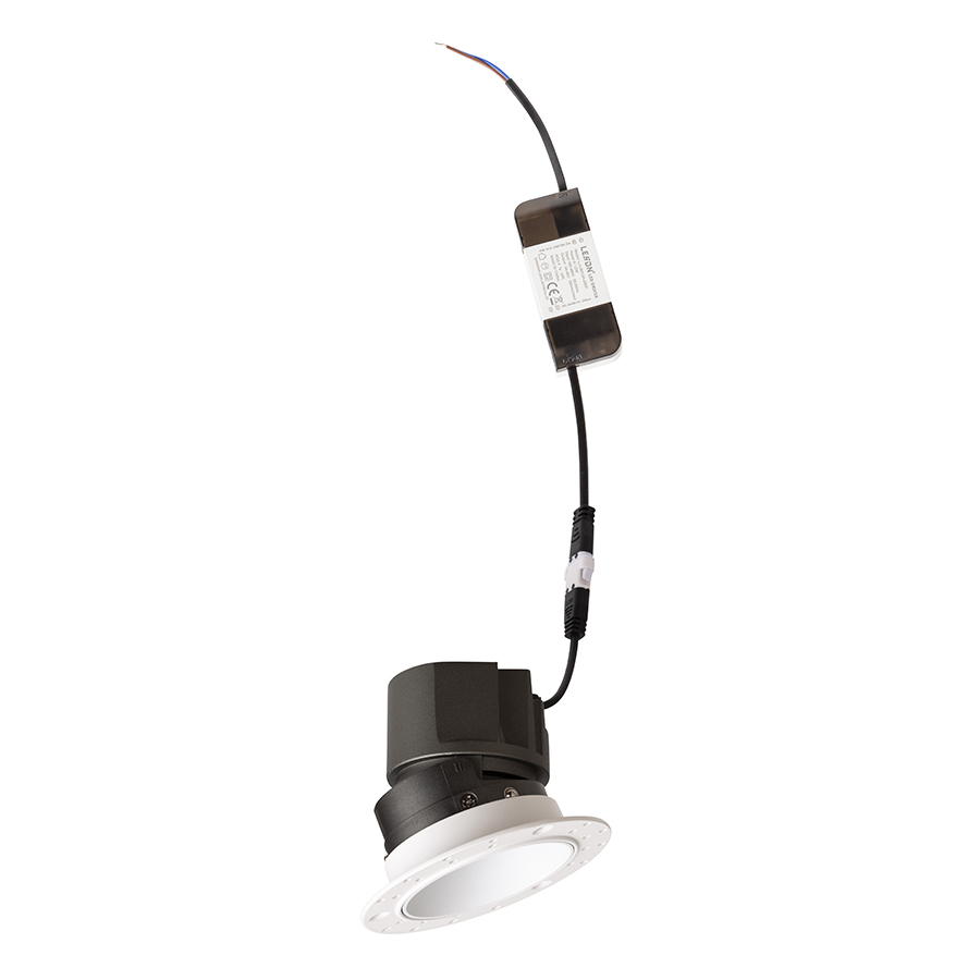 ANTARES încastrat alb 230V LED 10W 36° 3000K