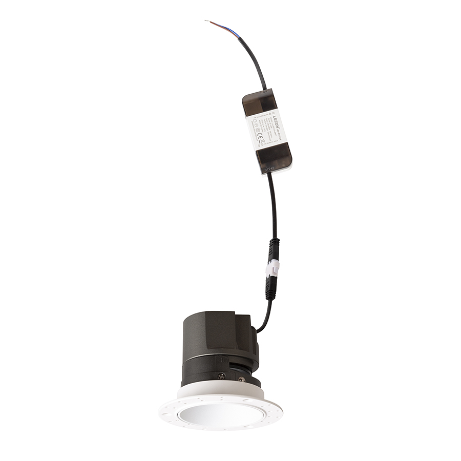 ANTARES încastrat alb 230V LED 10W 36° 3000K