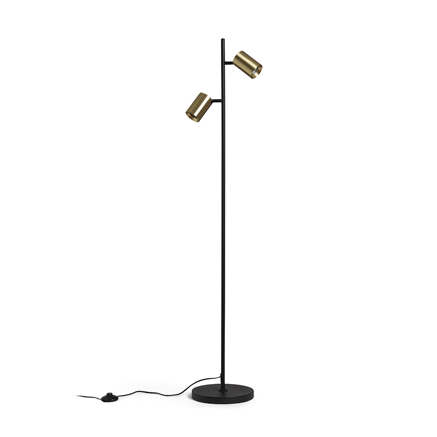 FLYNN II de podea alb 230V LED GU10 2x9W