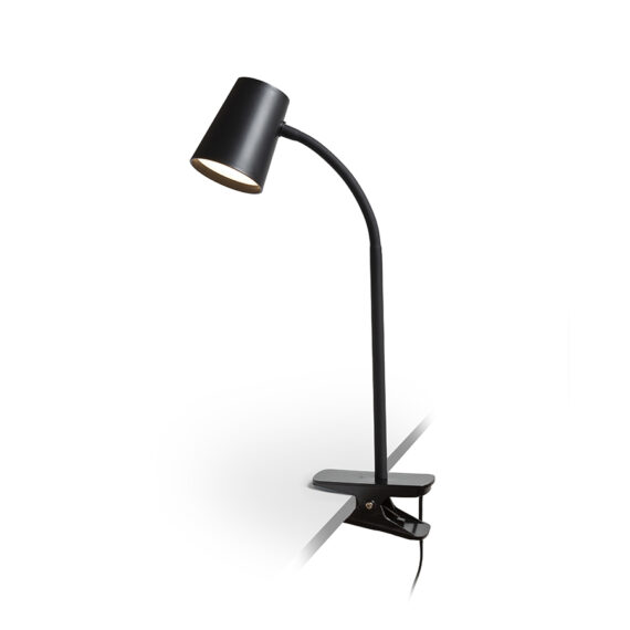 VERINA DIMM pe clip negru 230V LED 4.5W 100° 3000K
