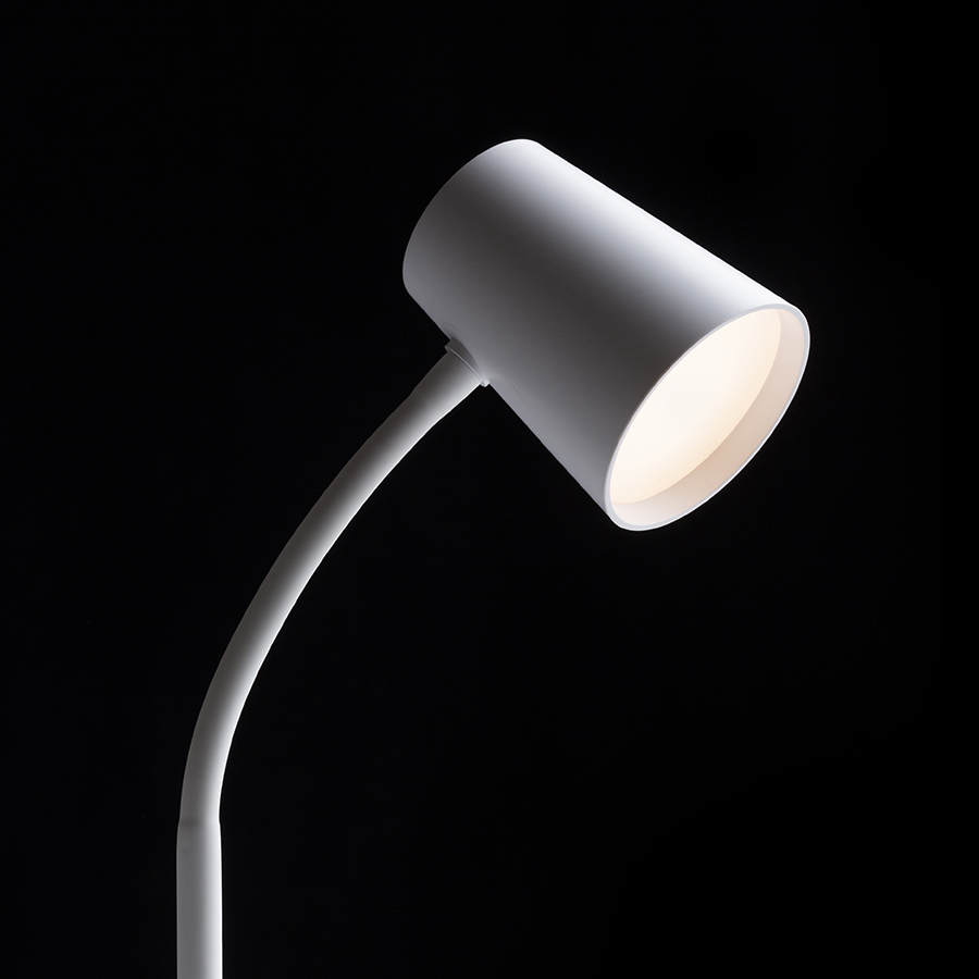 VERINA de masă alb 230V LED 4.5W 100° 3000K