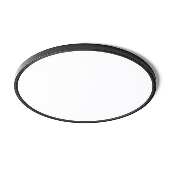 LANA 60 montat pe suprafață negru plastic 230V LED 50W  3000K 4000K 6000K