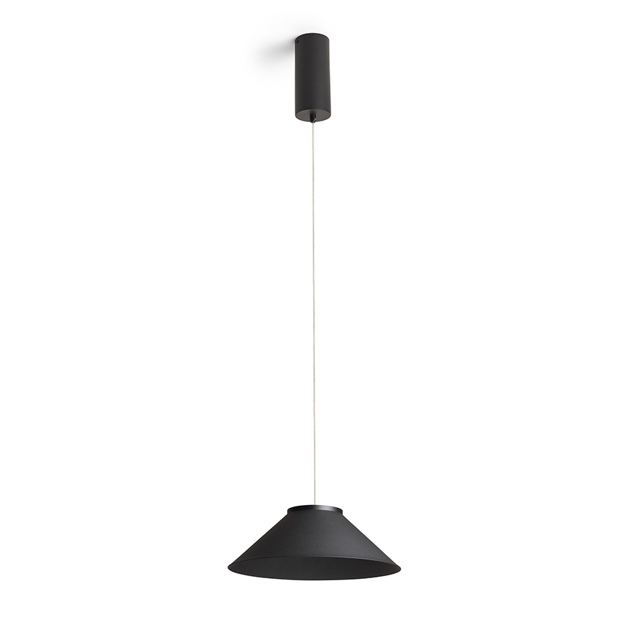 SFERA 36/12 abajur negru metal