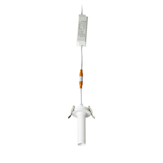 LUMIS 11 DIMM incastrat alb 230V LED 7W 38° 3000K