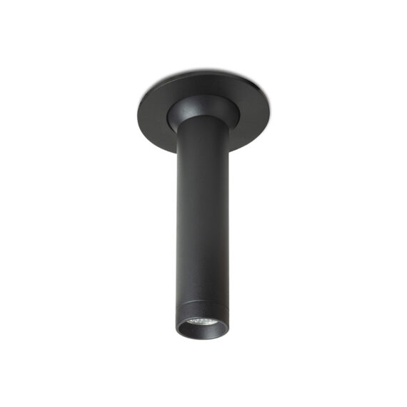 LUMIS 11 DIMM incastrat negru 230V LED 7W 38° 3000K