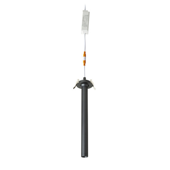LUMIS 31 DIMM incastrat negru 230V LED 10W 38° 3000K