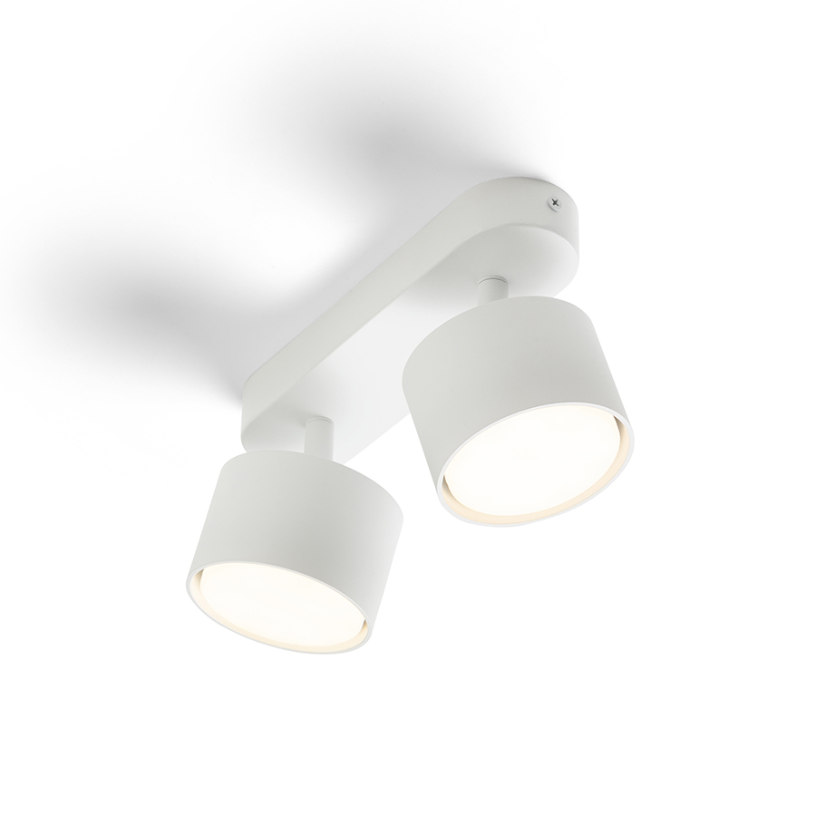 PIXEL II montat pe suprafață alb 230V LED GX53 2x7W
