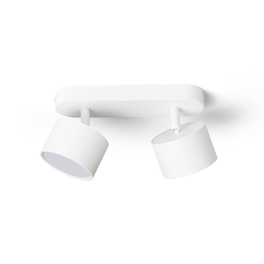 PIXEL II montat pe suprafață negru 230V LED GX53 2x7W