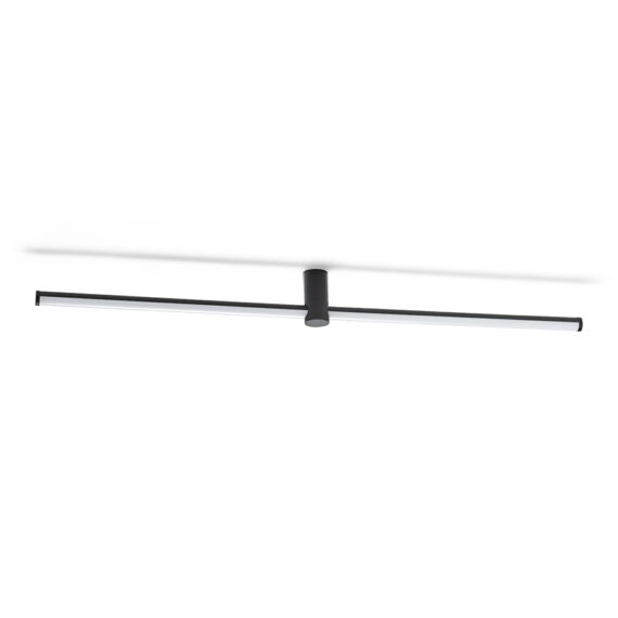 CLARIS 120 montat pe suprafață negru acrilic mat 230V LED 2x12W  3000K