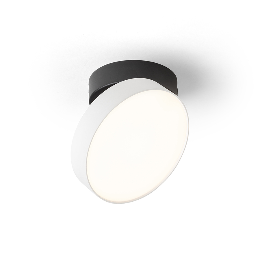 ARETHA montat pe suprafață negru 230V LED 12W 3000K