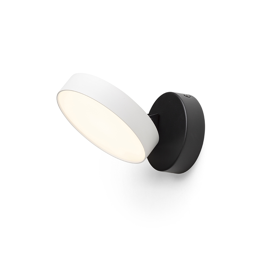 ARETHA montat pe suprafață negru 230V LED 12W 3000K
