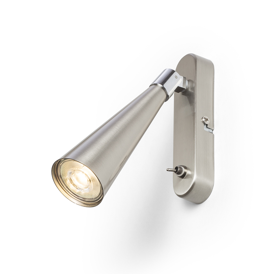 ALEXIS de perete nichel mat 230V LED GU10 5W
