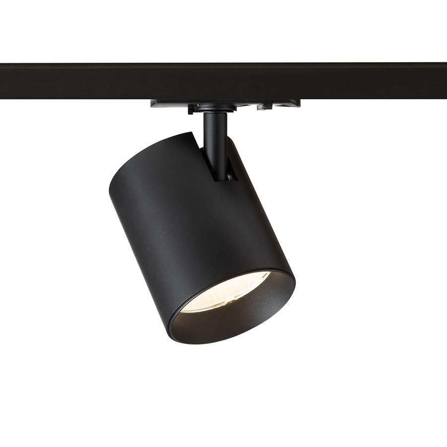 IRIS 7 pentru șină cu 1 circuit alb 230V LED 10W 24° 3000K