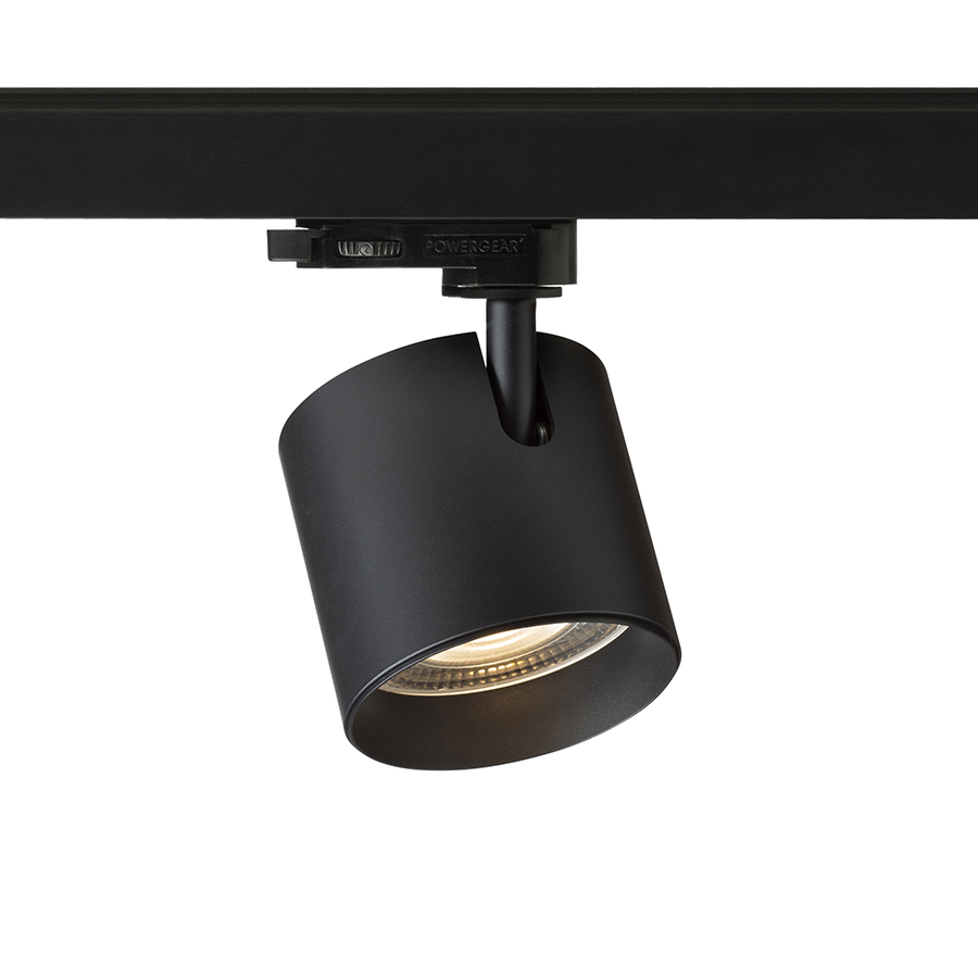IRIS 9 pentru șină cu 3-circuite alb 230V LED 12W 24° 3000K