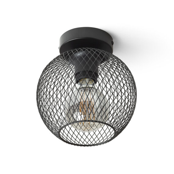 COSIR 18 de tavan negru 230V LED E27 11W