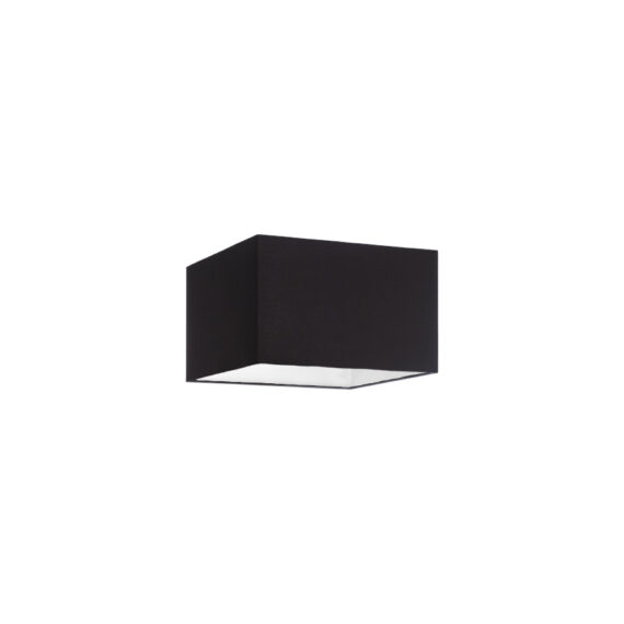 TEMPO 30/19 abajur poligot negru/alb PVC max. 23W