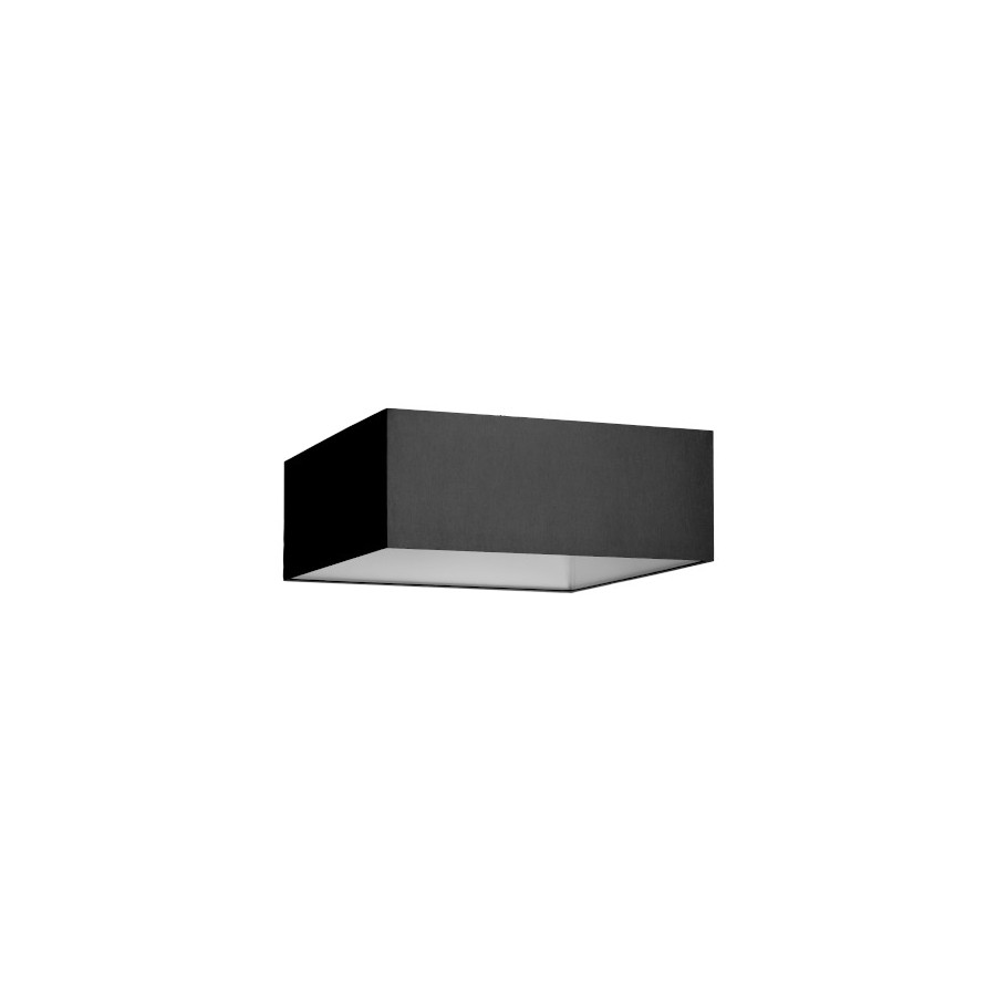 TEMPO 50/19 abajur poligot negru/alb PVC max. 23W