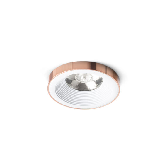 SHARM PLUS încastrat alb cupru 230V LED 10W 24° 3000K